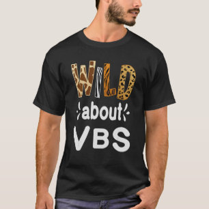 Wild über Vbs Vacation Bible School Leopard Print T-Shirt