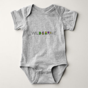 Wild und Brav Baby Strampler