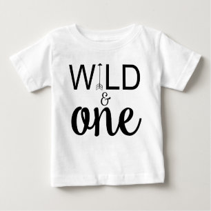 Wild und ein Pfeil 1. Geburtstag Shirt