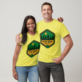 Wild und frei bleibe T-Shirt