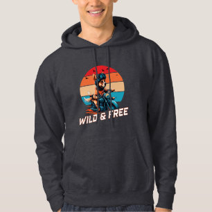 Wild und frei hoodie