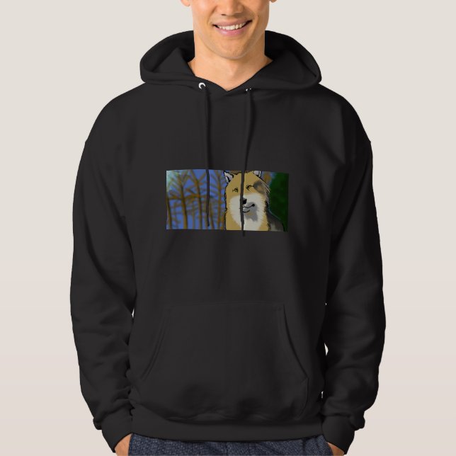 Wild und Frei Hoodie (Vorderseite)