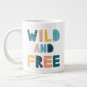 Wild und frei Jumbo-Tasse