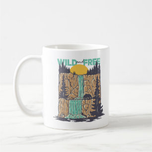 Wild und frei kaffeetasse