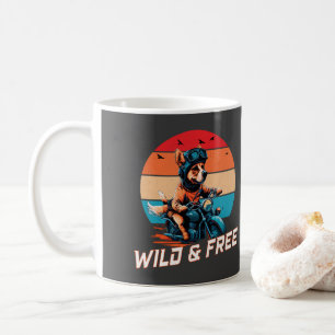 Wild und frei kaffeetasse