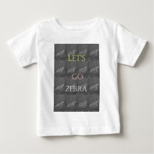 Wild und Frei Los geht's!: Eine Reise mit dem Zebr Baby T-shirt
