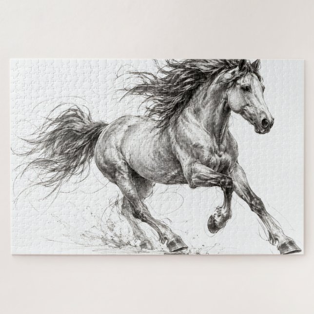 Wild und Frei Puzzle (Horizontal)
