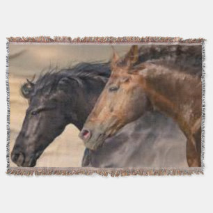 Wild und frei Sherpa Blanket Decke