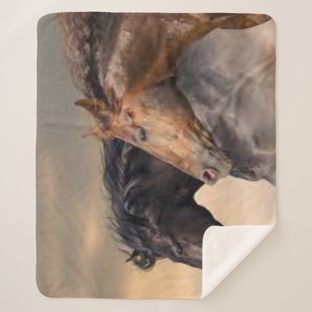 Wild und frei sherpadecke (Vorderseite)