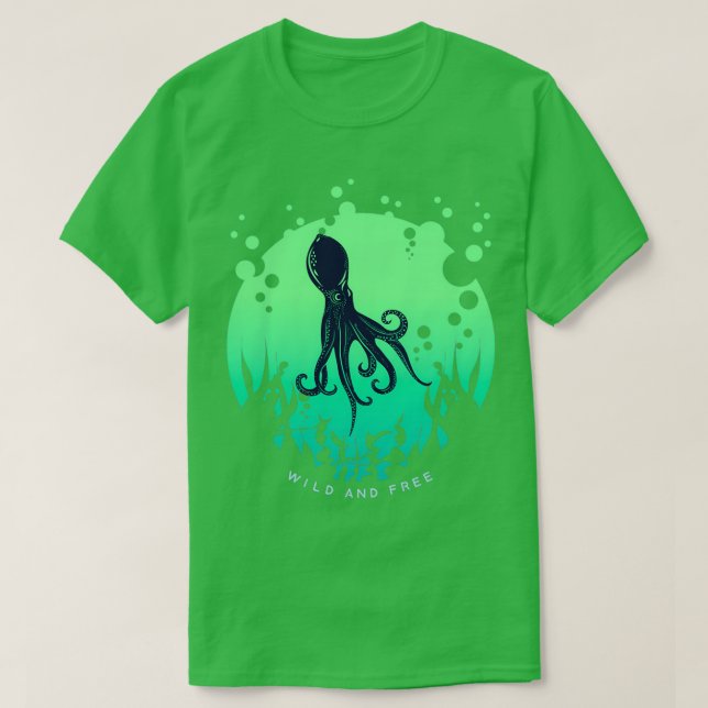 Wild und frei T-Shirt (Design vorne)
