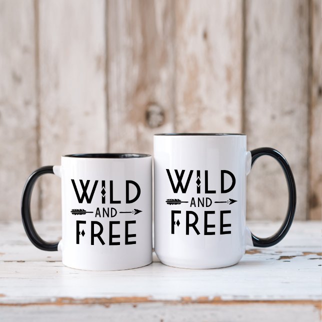 Wild und frei tasse (Von Creator hochgeladen)