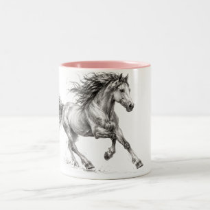 Wild und Frei Zweifarbige Tasse