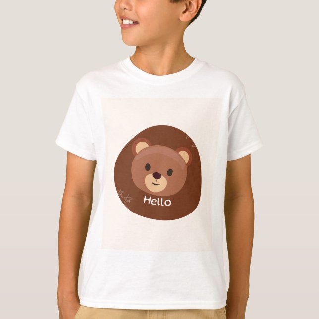 Wild und kostenlos: Bären-Erlebnis-T - Shirt (Vorderseite)