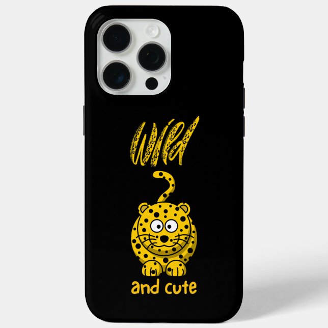 WILD UND NIEDLICH Case-Mate iPhone HÜLLE (Rückseite)