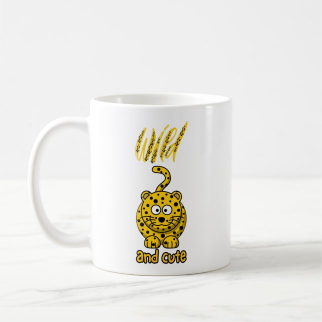 WILD UND NIEDLICH KAFFEETASSE (Links)