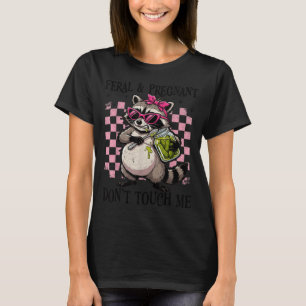 Wild und schwanger nicht anfassen lustiger Schwang T-Shirt