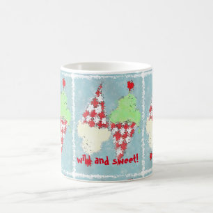 "Wild und süß!" Eiscreme-Tasse Kaffeetasse