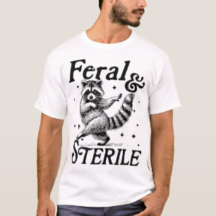 Wild und weiblich lebende wild lebende Tiere und w T-Shirt