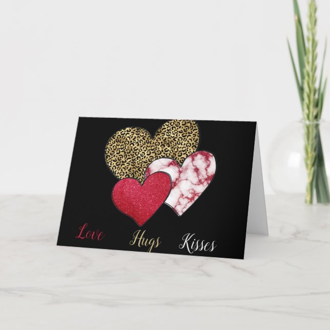 Wild valentine karte (Vorderseite)
