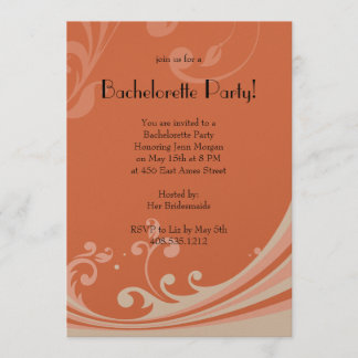 Wild Verziert Einladung