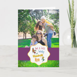 Wild Wacky Wundervolle Mama Geschenke Karte