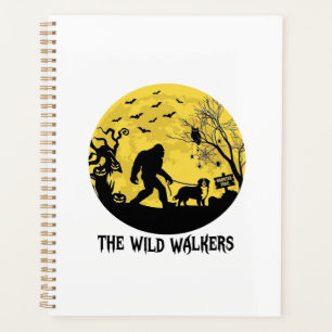 Wild Walker Bigfoot gehende Berner Halloween Hau Planer