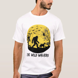 Wild Walker Bigfoot laufende Berner Halloween Hau T-Shirt