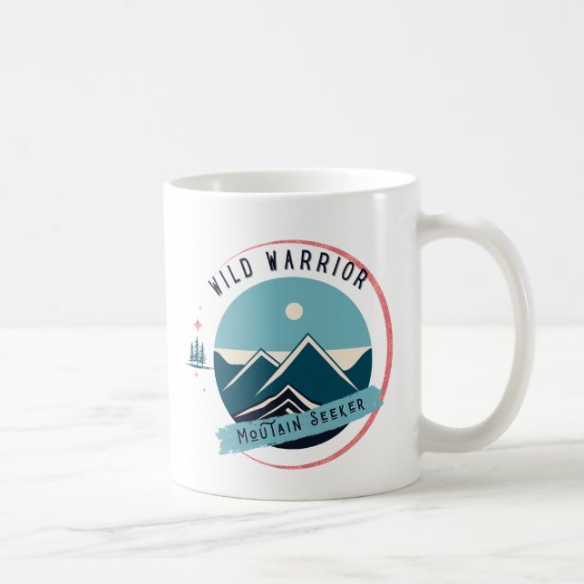 Wild Warrior Mountain Seeker Kaffeetasse (Rechts)