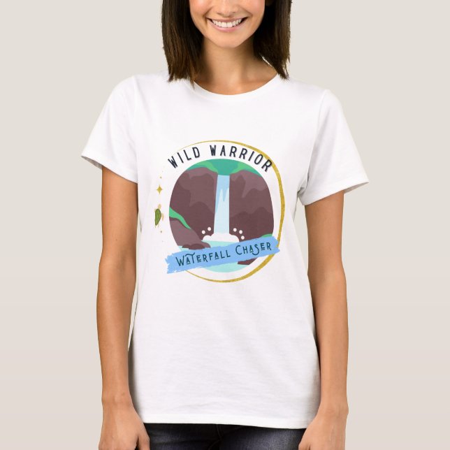 Wild Warrior Waterfall Chaser T-Shirt (Vorderseite)