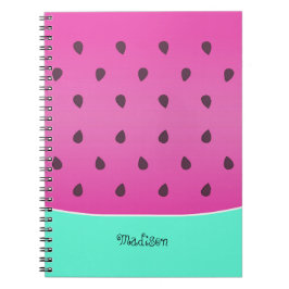 Wild Watermelon Slice | PERSONALISIERT Notizblock