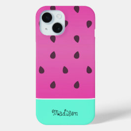 Wild Watermelon Slice | Personalisierter iPhone-Fa Case-Mate iPhone Hülle