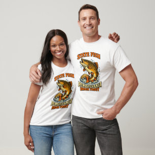 Wild Waters Pennsylvania Bachforelle T-Shirt