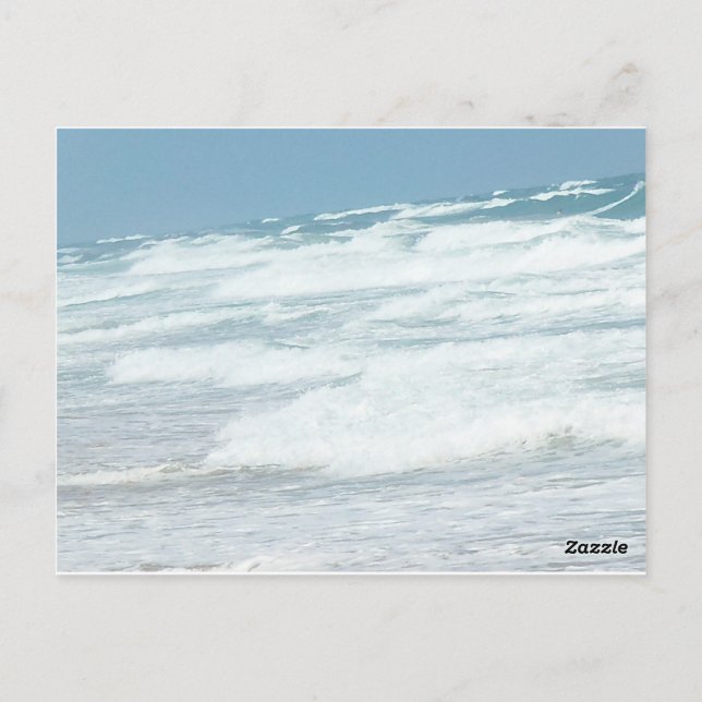 WILD WAVES OF DELRAY BEACH POSTKARTE (Rückseite)