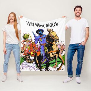 Wild West 1800 Fleecedecke