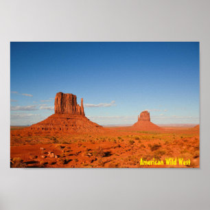 Wild West American Poster
