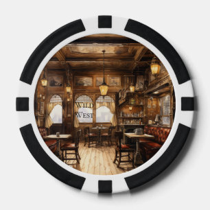 Wild-West-Bar-Saloon Pokerchips