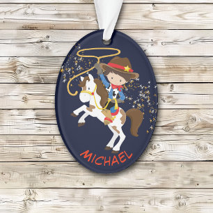 Wild West Cowboy Ornament