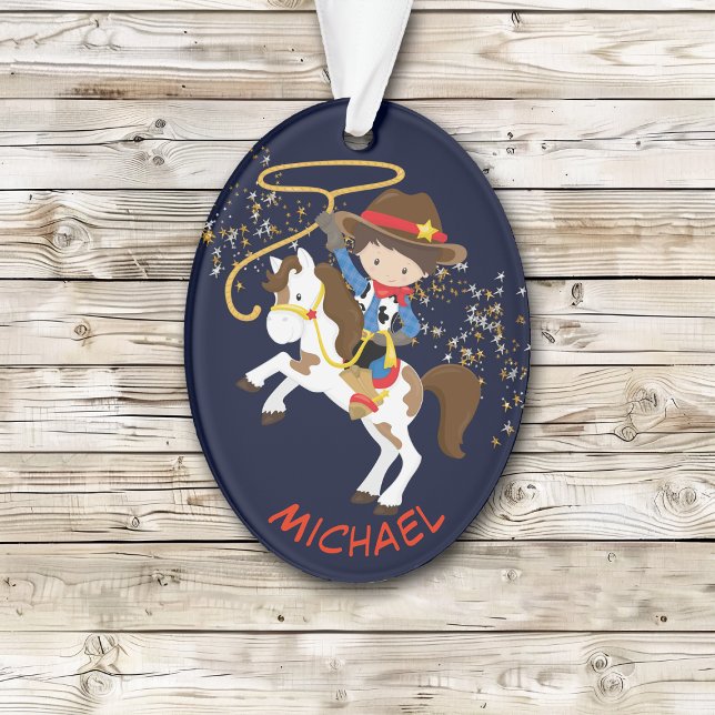 Wild West Cowboy Ornament (Von Creator hochgeladen)