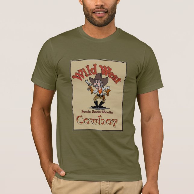 Wild West Cowboy T-Shirt (Vorderseite)