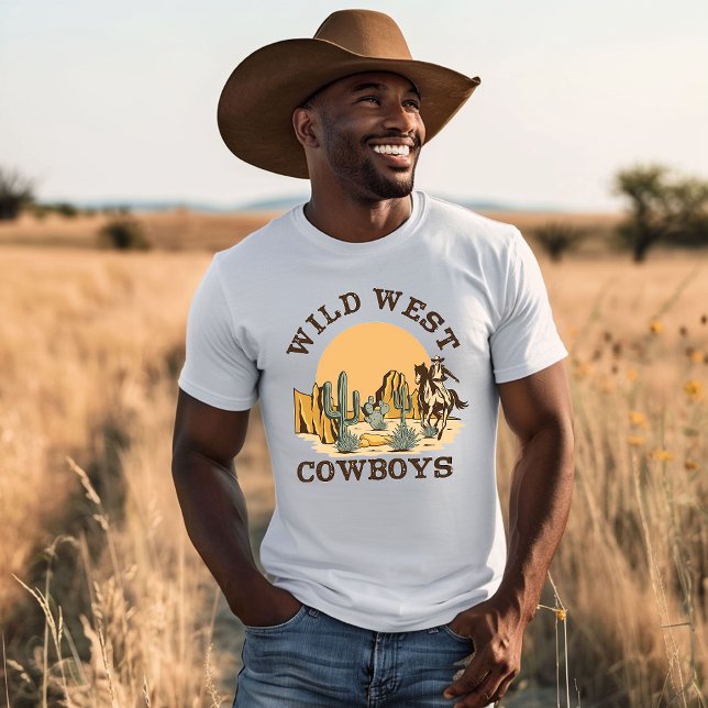 Wild West Cowboys T-Shirt (Von Creator hochgeladen)