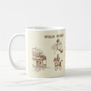 Wild West Kaffeetasse