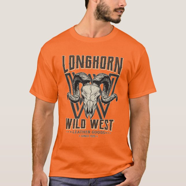 Wild West Leather Goods T-Shirt (Vorderseite)