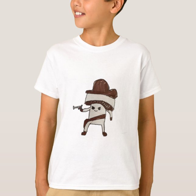 Wild West Mushroom  T-Shirt (Vorderseite)