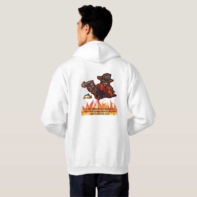 Wild West Outlaw Hoodie (Schwarz voll)