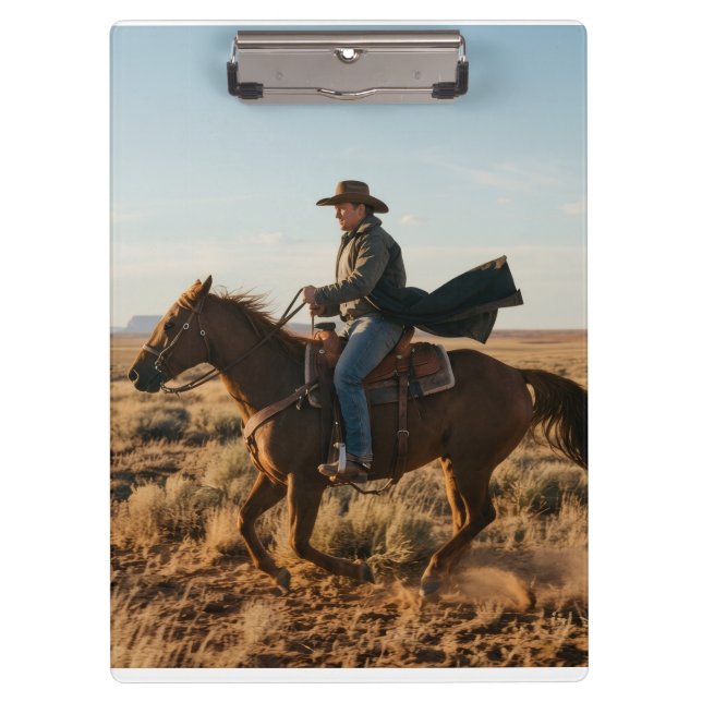 Wild West Planner Klemmbrett (Vorderseite)