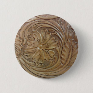 Wild West Rose Button