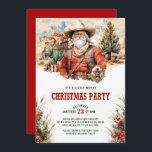 Wild West Santa Cowboy Christmas Invite Einladung<br><div class="desc">Howdy Weihnachtsladen im Stil eines Westerns mit Cowboy und wilder Westlandschaft.</div>