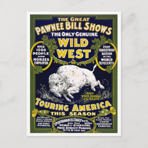 Wild West Show, 1903 Postkarte
