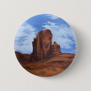 Wild West Skies Knopf Button