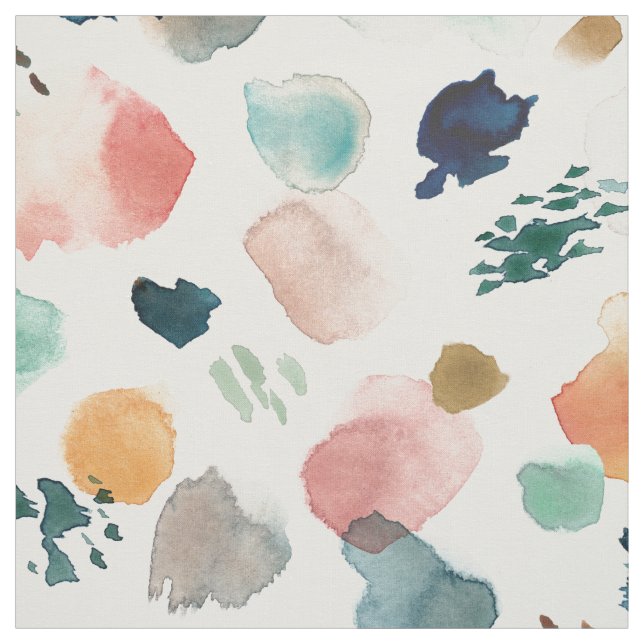 WILD WHIMS Abstrakt Brush Stroke Stoff (Muster)